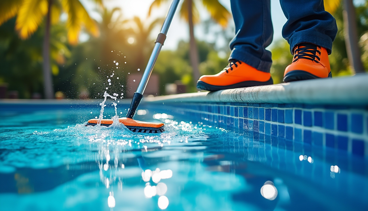 Professional Pool Cleaning in Royal Palm Beach FL